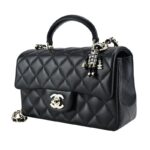 ●حقيبة شانيل ميني Chanel Mini Flap Bag with Top Handle