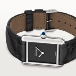 ⁦Cartier Tank Must Black Watch - كوبي ماستر بجوة عالية.⁩ - الصورة ⁦2⁩