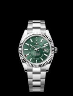 ⁦Rolex Sky-Dweller Green Dial Watch - كوبي ماستر بجودة عالية.⁩ - الصورة ⁦2⁩