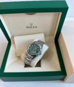 ⁦Rolex Sky-Dweller Green Dial Watch - كوبي ماستر بجودة عالية.⁩ - الصورة ⁦3⁩