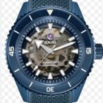 Rado Captain Cook High-Tech Ceramic Skeleton Watch - كوبي ماستر عالية الجودة.