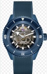 Rado Captain Cook High-Tech Ceramic Skeleton Watch - كوبي ماستر عالية الجودة.