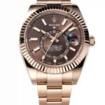Rolex Sky-Dweller Chocolate Dial Watch - كوبي ماستر بجودة عالية.