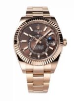 Rolex Sky-Dweller Chocolate Dial Watch - كوبي ماستر بجودة عالية.